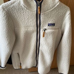 Cream Patagonia jacket